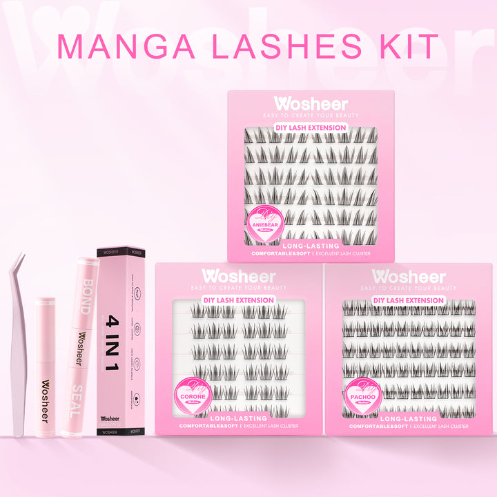Manga Lashes Kit