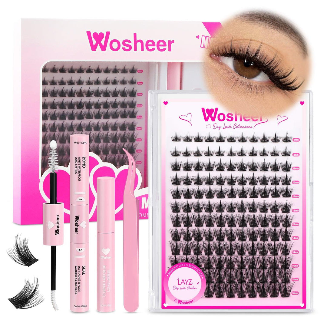 LAYZ Lash Clusters - WOSHEER