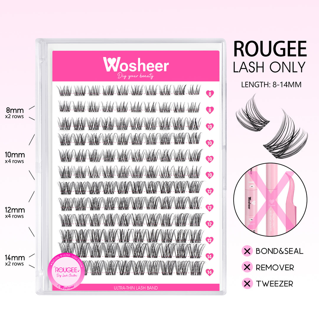 ROUGEE Lash Clusters - WOSHEER