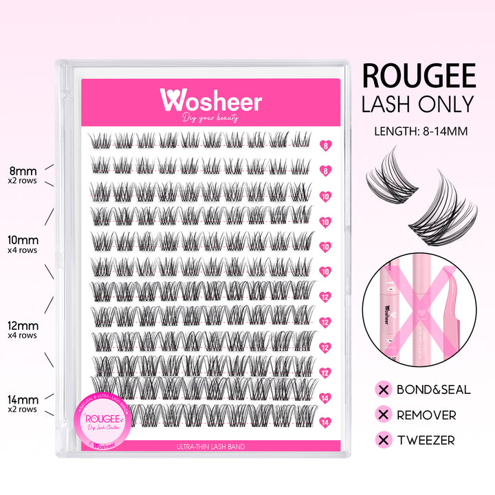 ROUGEE Lash Clusters - WOSHEER