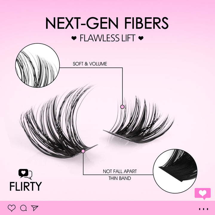 FLIRTY Lash Clusters