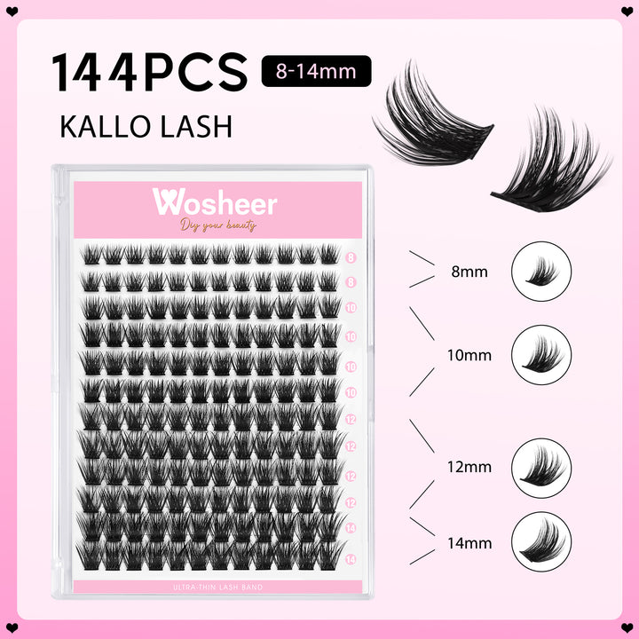 KALLO Lash Clusters - WOSHEER