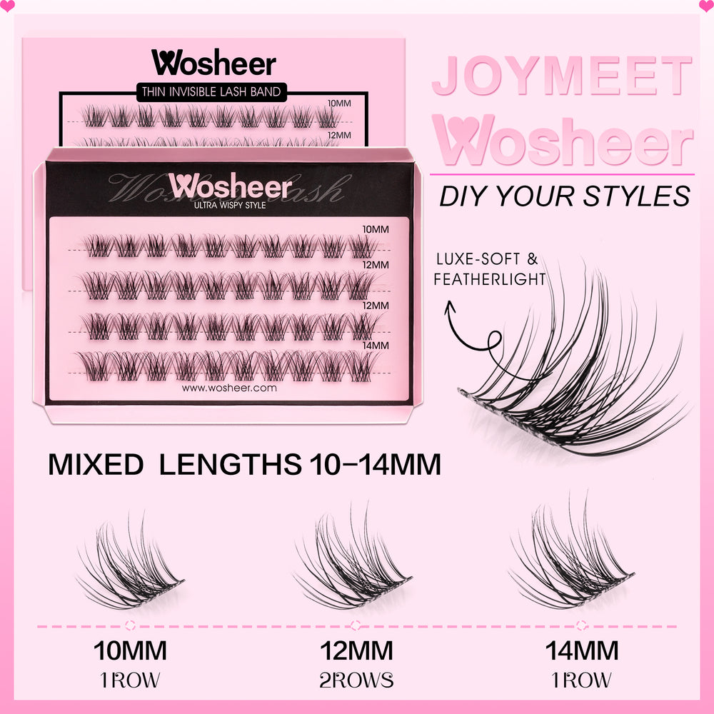 JOYMEET Lash Clusters - WOSHEER