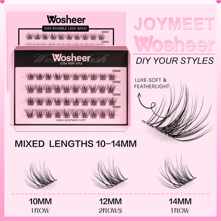 JOYMEET Lash Clusters - WOSHEER