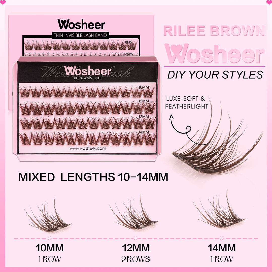 RILEE Lash Clusters - WOSHEER