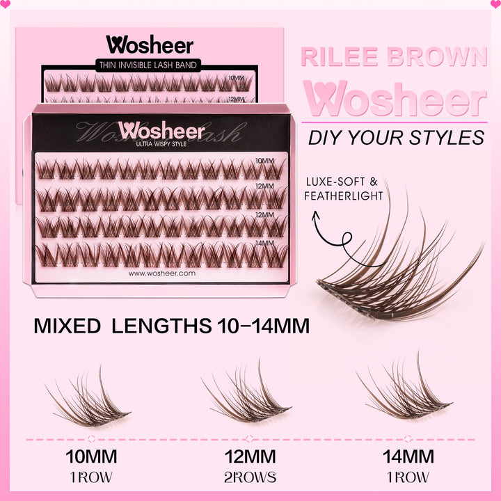 RILEE Lash Clusters - WOSHEER