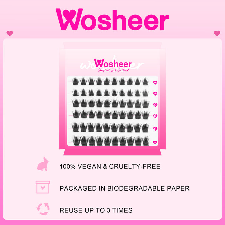 INNIS Pre-glued Lash Clusters