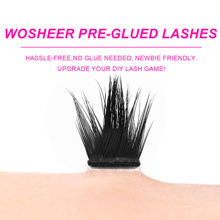INNIS Pre-glued Lash Clusters
