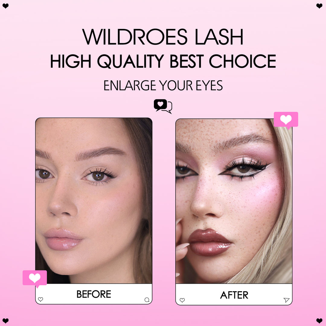 WILDROSE Lash Clsuters