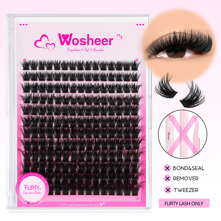 FLIRTY Lash Clusters