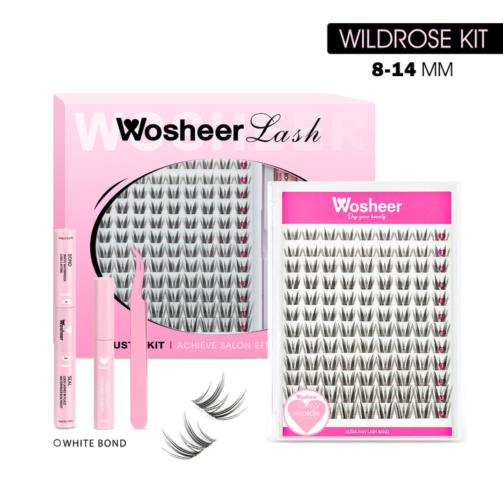 WILDROSE Lash Clsuters